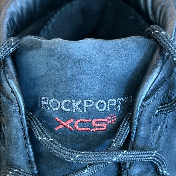Rockport XCS Waterproof Black Hiking Shoes Size 8 - Picture 4 of 10